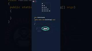 Java Pattern Program | Right-angled triangle #shorts #java #patternshorts #patternprograms