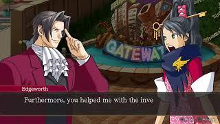 Playing Ace Attorney Investigations: Miles Edgeworth with my better half (Case 4 Part 5)