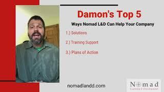 Top 5 Ways Nomad L & D Can Help Your Company