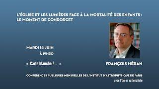 « L’ÉGLISE ET LES LUMIÈRES FACE À LA MORTALITÉ DES ENFANTS : LE MOMENT DE CONDORCET »