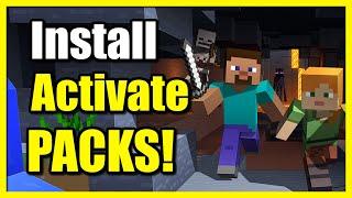 How to Install Texture Packs in Minecraft & Active (Easy Tutorial)