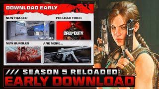 EARLY MW2 Season 5 Reloaded Download & Patch Notes Preview | NEW 6v6 Multiplayer Map & SBMM Changes!