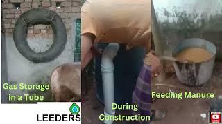 Low Cost Biogas Plant Prototype by LEEDERS