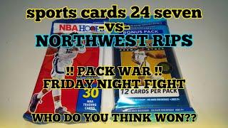 PACK WAR!! vs Northwest Rips. Friday Night Fight!! Tell us who wins.