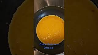 Breakfast for dinner quick and easy. #quickomelette, ##breakfastfordinner, #omelette,