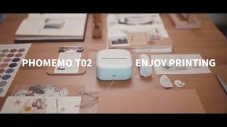 Phomemo T02 Mini Portable Thermal Printer丨Introduction of Phomemo Mini Printer T02