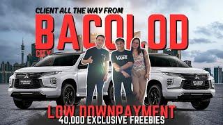 CLIENT ALL THE WAY FROM BACOLOD CITY | 2025 MONTERO SPORT GLS - LOW DP - 40,000 WORTH OF FREEBIES