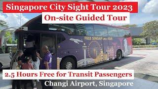 Free Singapore City Sight Tour - Changi Airport, Singapore - 2.5 Hours for Transit Passengers