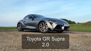 Toyota GR Supra 2.0-litre Pro exhaust sound 2021