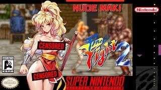 Final Fight 2 (Nude Maki) [SNES] Romhack