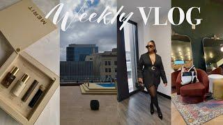 WEEKLY VLOG! ATLANTA TRIP | NEW RECIPES | NEW HAIR | COFFE SHOPS | NEW SKINCARE | WORKING A 9-5 ERA!