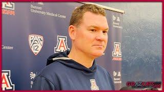 Arizona coach Tommy Lloyd talks Washington trip after practice  | GOAZCATS.com video