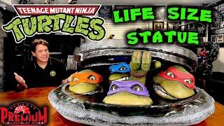 LIFE SIZE TURTLES STATUES!  TMNT from PCS!