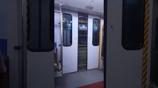 Automatic Door Closing Metro ️. Indian Railways 