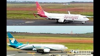 Brilliant Colours After Sunset Captured During Spicejet Take Off From Goa International Airport !!!!