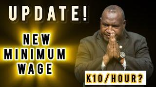 BREAKING: MARAPE’S NEW MINIMUM WAGE TO BEAT INFLATION || PARLIAMENT SITTING PNG UPDATE