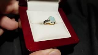 Captivating Opal Ring - Natural Opal Stone