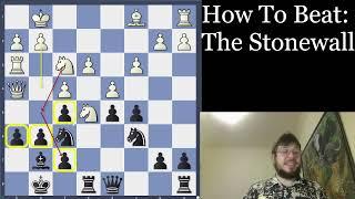 How To Beat: The Stonewall Attack (Chess Grandmaster In-Person Blitz Game Vs. 1700 FIDE)