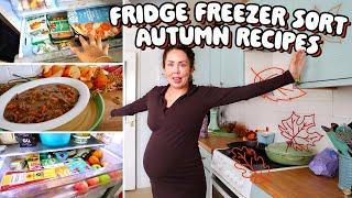 FRIDGE FREEZER SORT, AUTUMN RECIPES, AND MORE! | House Moving Decluttering Continues, Budget Recipes