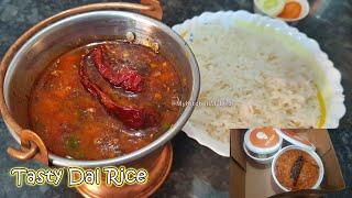 Dal Tadka Rice With Veg Kolhapuri | Kuch Ghar Mei Banaya Kuch Swiggy Se Mangaya