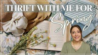 GOODWILL THRIFT WITH ME & STYLED THRIFT HAUL! | Spring Decorating Ideas | Thrifting, Home Decor