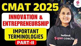 CMAT Exam Preparation 2025 | CMAT Innovation and Entrepreneurship | CMAT I & E Class | Ritu Dudhoria