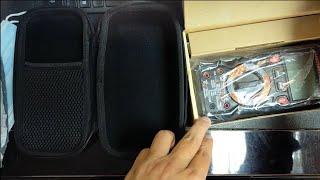 Unboxing Hard Shockproof Case Bag for Digital Multimeter