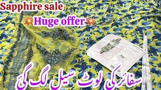 Sapphire ,Nishatlinen, Kayseria sale offer 2024 || glamour it