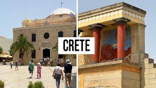 CRETE: Knossos Palace and the Streets of Heraklion