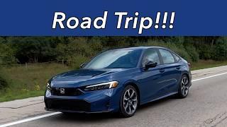 What It’s Really Like to Take a 2025 Honda Civic Hybrid on a Long Drive!