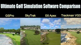 The Ultimate Golf Simulator Software Comparison!