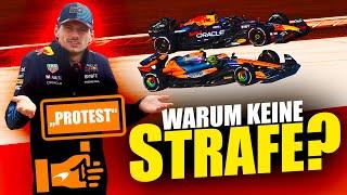 McLaren „PROTEST“! Russell fordert Verstappen-Strafe! Braucht die F1 Profi-Stewards?