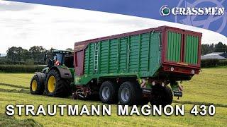 Strautmann Magnon 430 at Barn Silage!