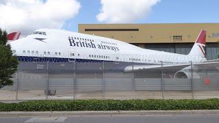 Plane spotting Farewell British Airways 747’s Part 2 INCLUDING NEGUS LIVERY #747