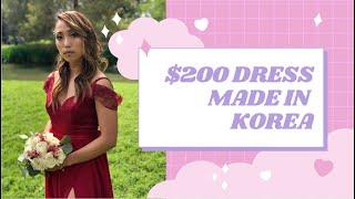 $200 Bridesmaids Dress Made in Korea