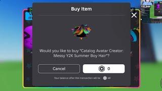 Sniping CAC Y2K Boy Hair | UGC LIMITED (FREE)