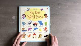 Usborne's My First Word book by Felicity Brooks | Flip Through