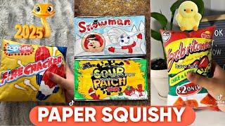 PAPER SQUISHY 2025 -  NEW TIKTOK COMPILATION #4 #papersquishy