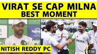 BGT 1Test Match India vs Australia Nitish Kumar Reddy press conference