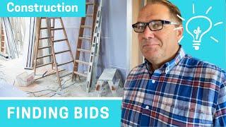 Tips On Finding Bids for New Construction