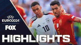 Spain vs. Germany Highlights | UEFA Euro 2024 | Quarterfinals