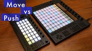 Move vs Push - Controlling Ableton Live with the Move