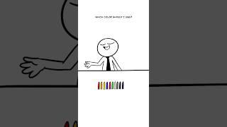 the WHITE crayon  (Animation Meme) #shorts
