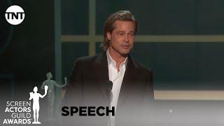 Brad Pitt: Award Acceptance Speech | 26th Annual SAG Awards | TNT