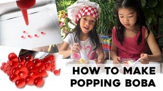 How to Make Popping Boba