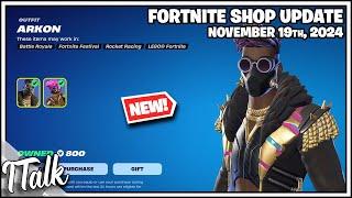 *NEW* ARKON SKIN & PORSCHE! Fortnite Item Shop [November 19th, 2024] (Fortnite Chapter 5)