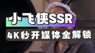 【性价比爆表】小飞侠SSR带你畅游全球网络！5元150G/月，高速稳定翻墙体验，Netflix流媒体全解锁！4K无压力，完整高速翻墙教程大公开！