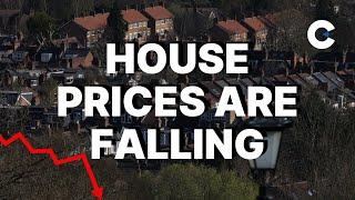 Why are house prices in London declining?