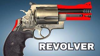 3D Animation: How a Revolver works