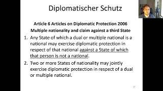 Das diplomatische Schutzrecht